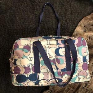 Coach duffel bag